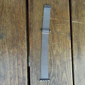 Apple Watch strap silver color